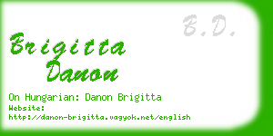 brigitta danon business card